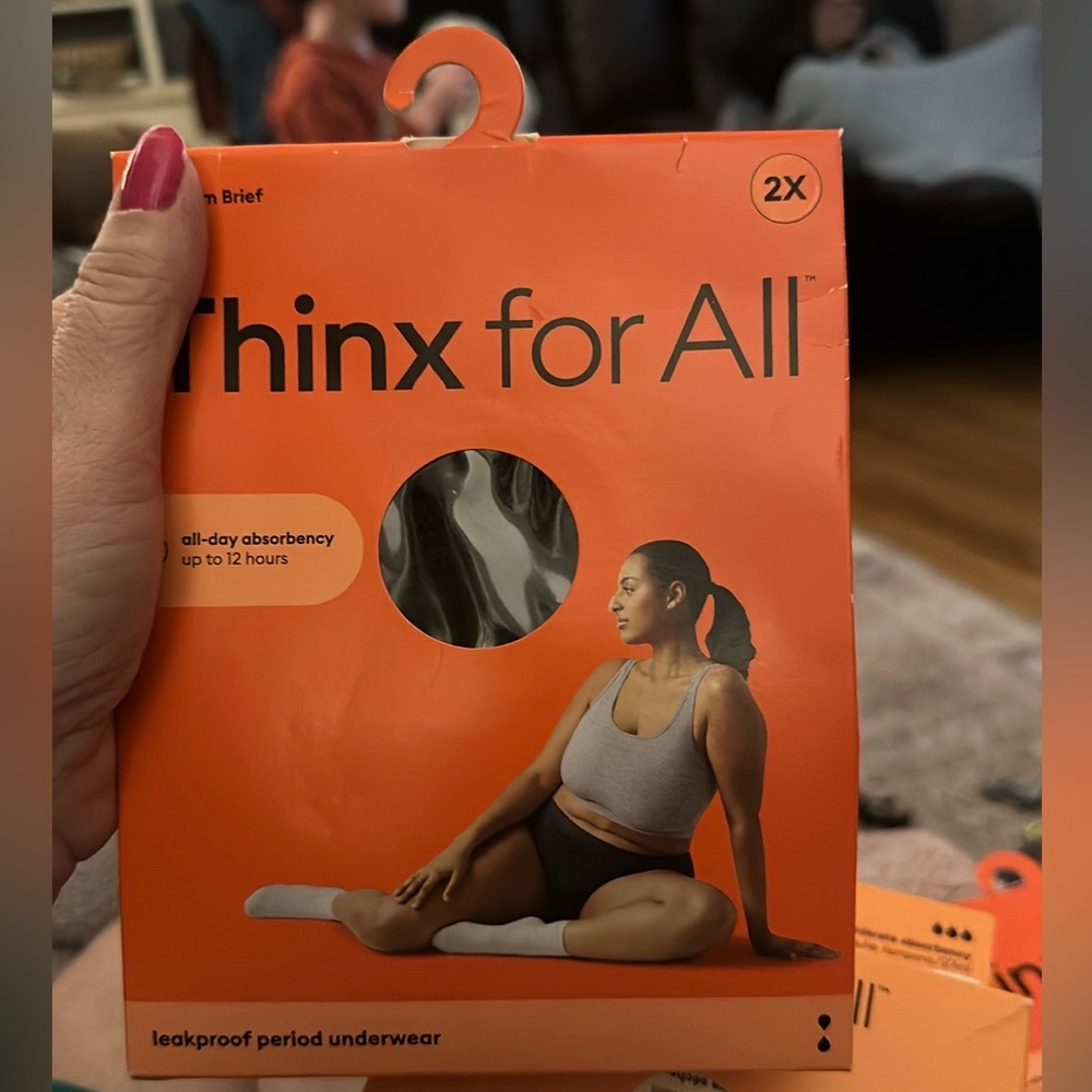 Woman’s Thinx for all leakproof period underwear